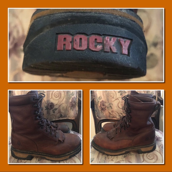Rocky Shoes - Woman’s Rocky Packer Boots SZ 9 1/2